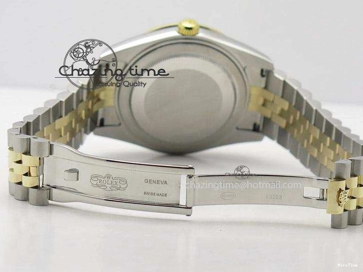 MiroTime 0108 DayDate II 41mm MK Best Edition SS RG Wrapped Sliver Dial Roman Marker On Bracelet A Casual 4005